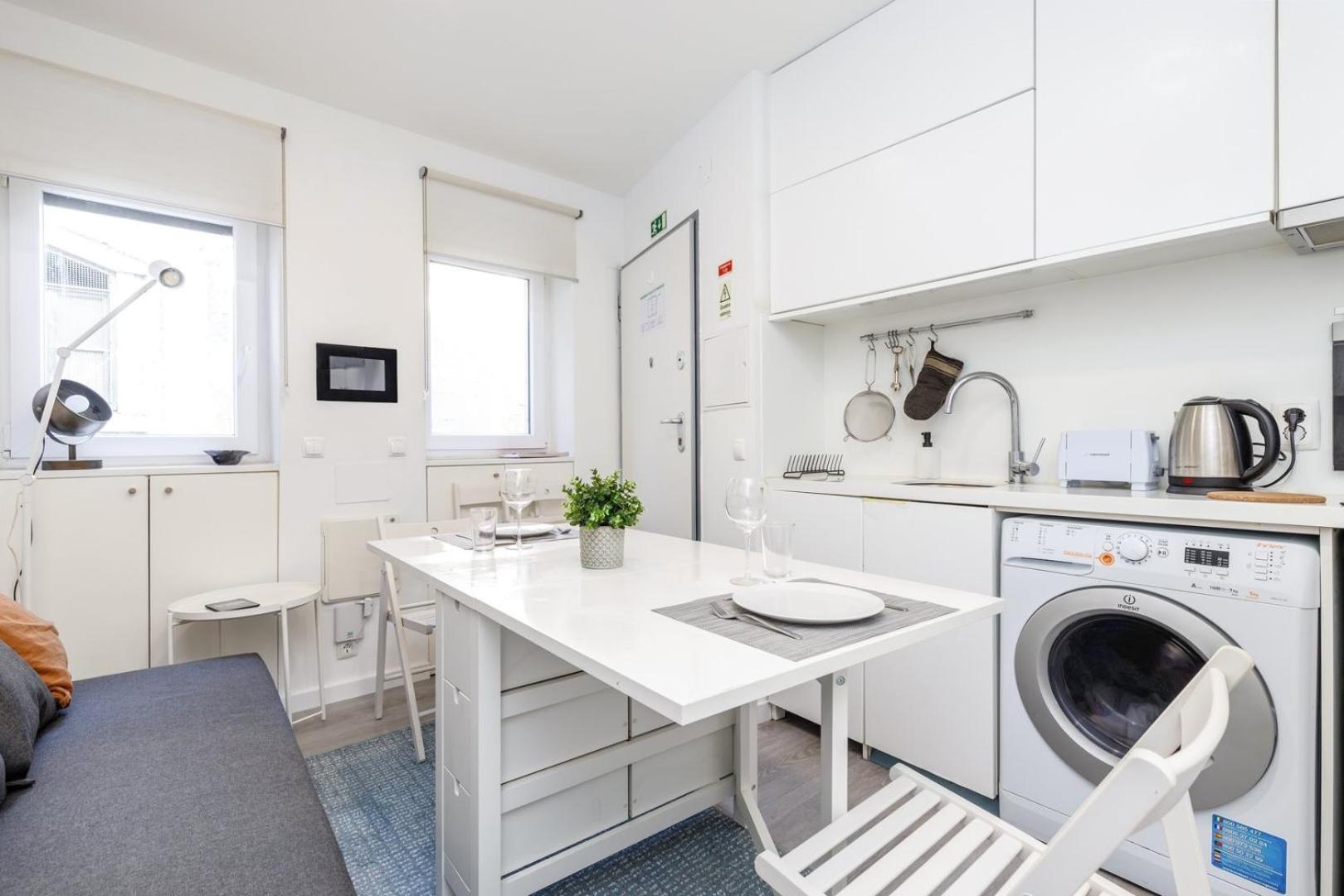 Ferienwohnung Guestready - Minimalist Studio In Downtown Lisboa Exterior foto