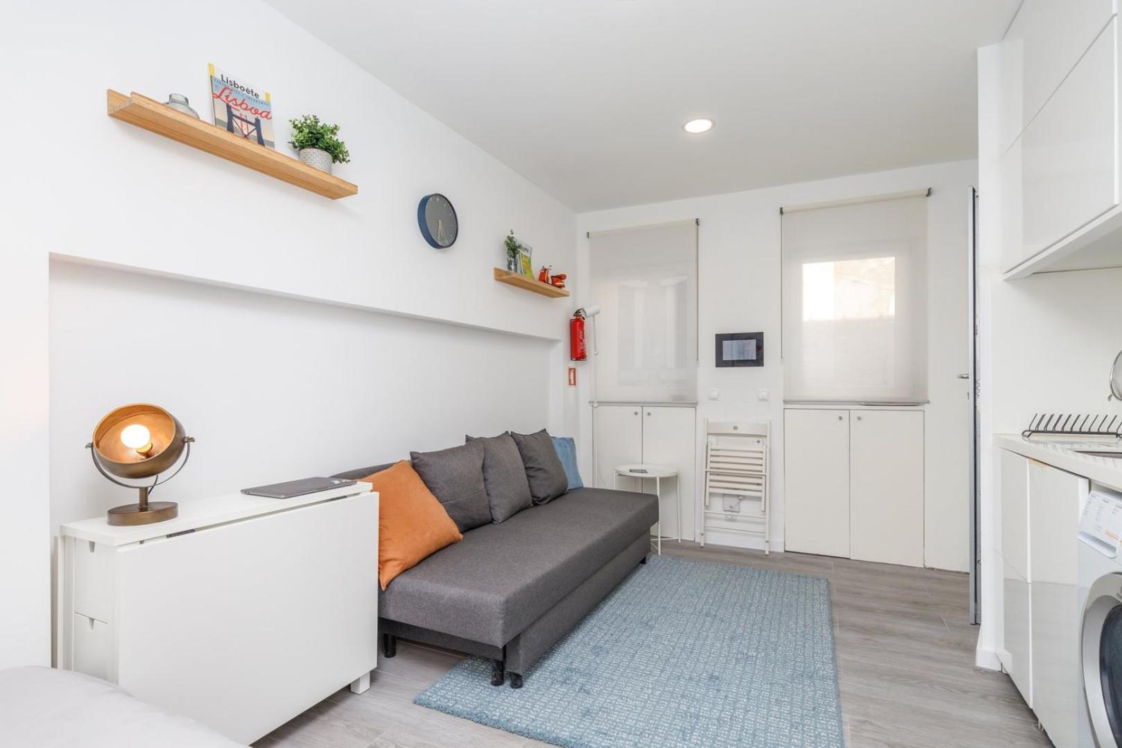 Ferienwohnung Guestready - Minimalist Studio In Downtown Lisboa Exterior foto
